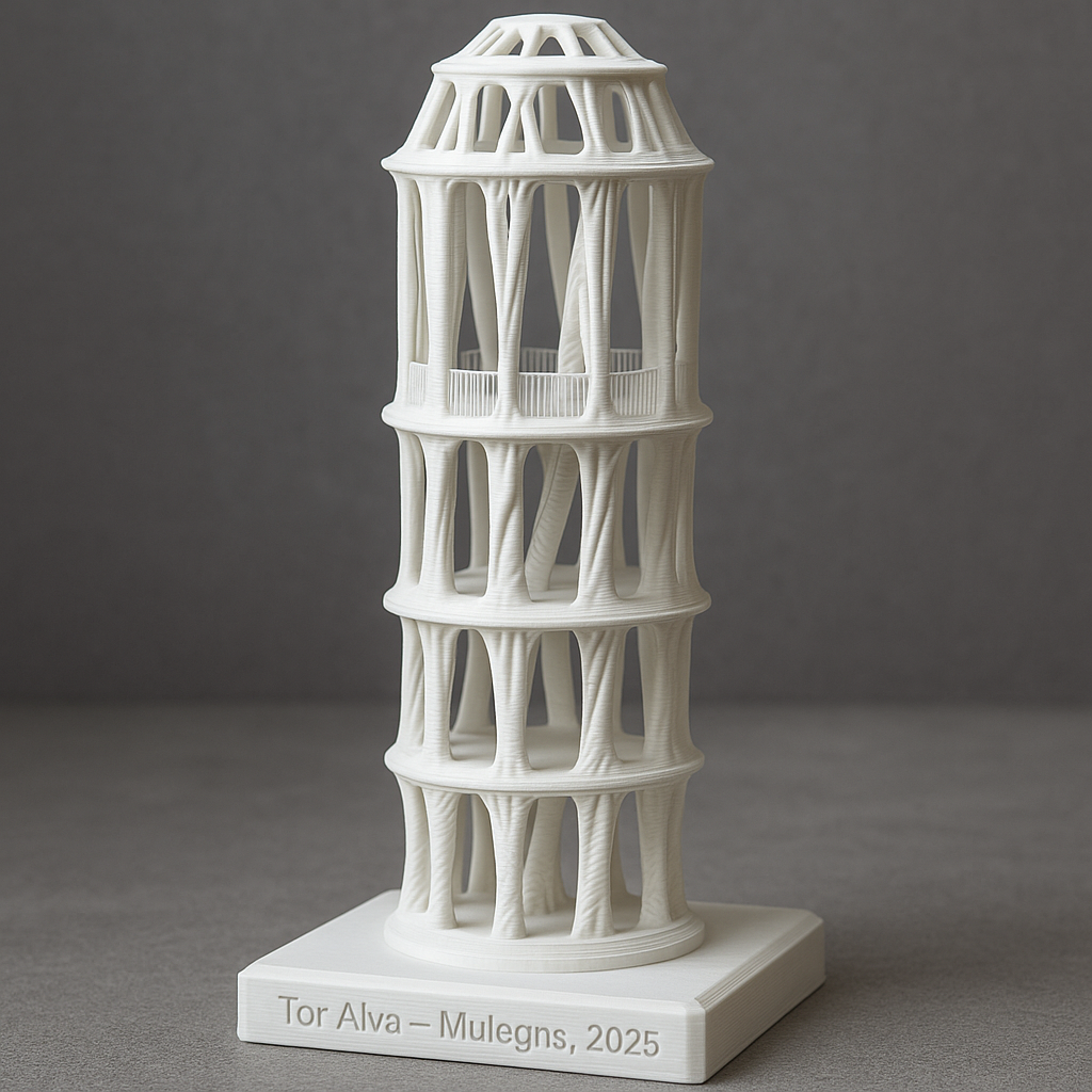 Tor Alva – Najwyższa 3D‑wydrukowana wieża świata